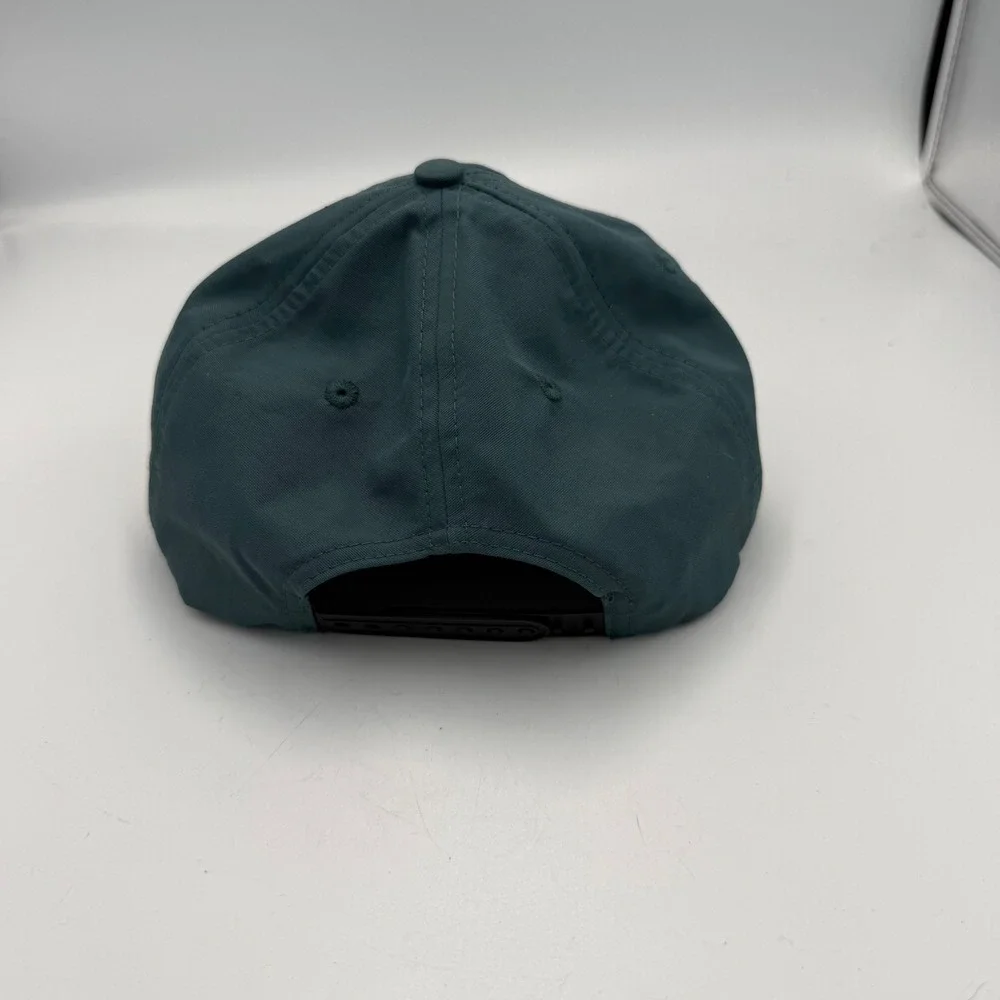 Sun Cruiser Rope Hat Mens Teal Green Snapback Outdoor Graphic Patch Cap